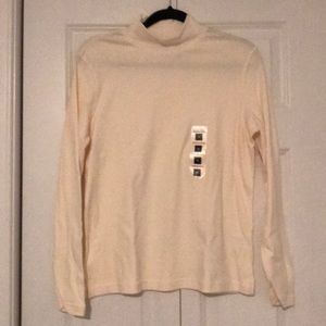Mock neck top